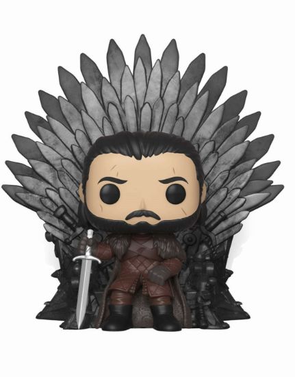 FUNKO POP DELUXE: GOT S10 - JON SNOW SITTING ON IRON THRONE