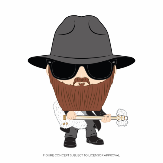 FUNKO POP ROCKS: ZZ TOP - BILLY GIBBONS