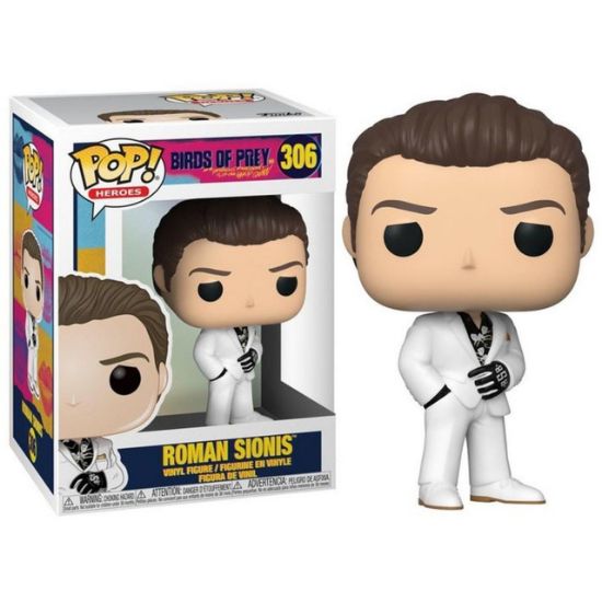 FUNKO POP HEROES: BIRDS OF PREY - ROMAN SIONIS (WHITE SUIT) 