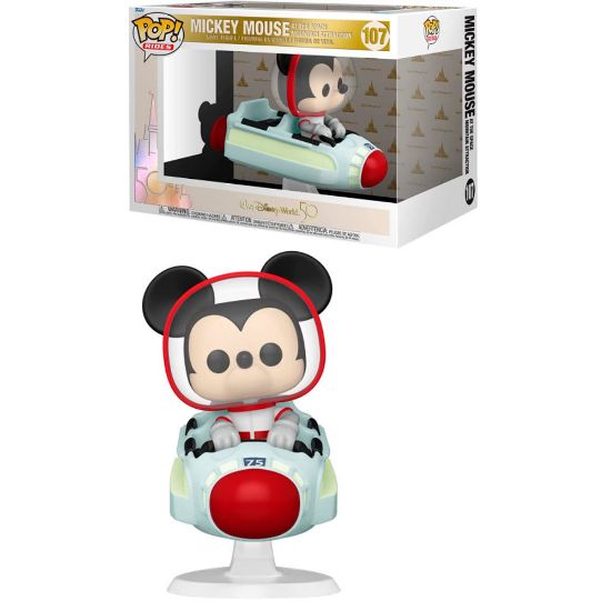 FUNKO POP RIDES SUPER DELUXE: DISNEY - SPACE MOUNTAIN W/ MICKEY MOUSE