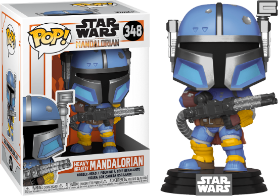 FUNKO POP: STAR WARS - MANDALORIAN - HEAVY INFANTRY MANDALORIAN (MT)