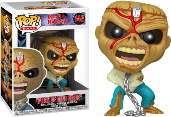 FUNKO POP ROCKS: IRON MAIDEN - PIECE OF MIND (SKELETON EDDIE)