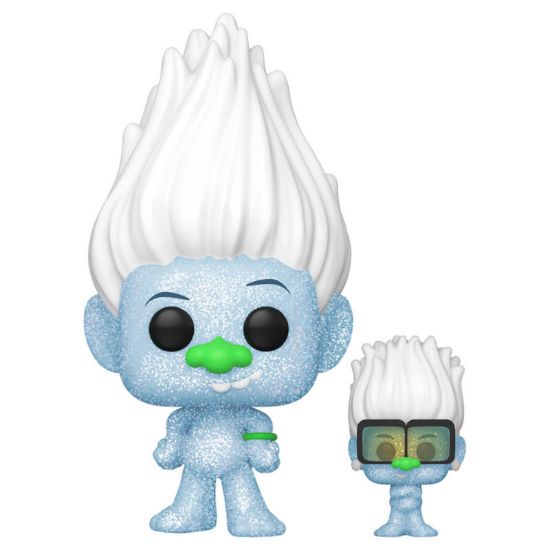 FUNKO POP MOVIES: TROLLS - HIP HOP GUY DIAMOND W/TINY (GL)