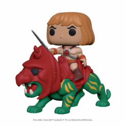 FUNKO POP RIDES: MOTU - HE - MAN ON BATTLE CAT