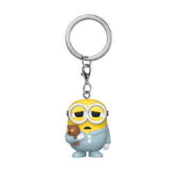 FUNKO POCKET POP KEYCHAIN Minions 2 pajama Bob obesek