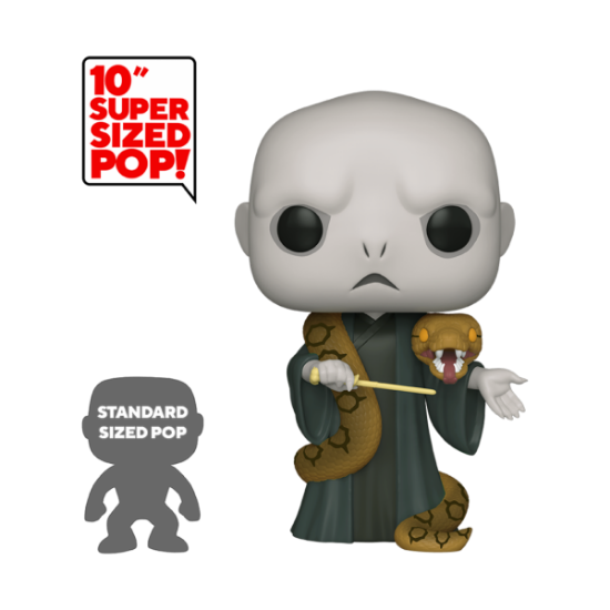 FUNKO POP HP: HARRY POTTER - 10" VOLDEMORT W/NAGINI