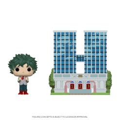 FUNKO POP TOWN: MY HERO ACADEMIA - U.A. HIGH SCHOOL W/ DEKU IN UNIFORM