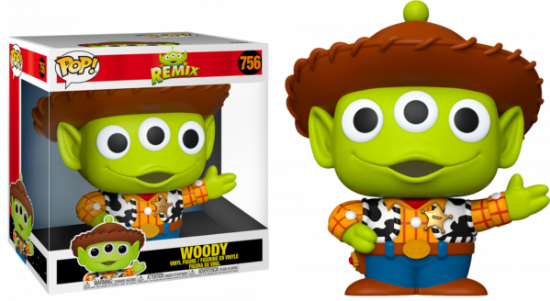 FUNKO POP DISNEY: PIXAR ALIEN REMIX - 10" WOODY