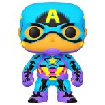 FUNKO POP: MARVEL - BLACK LIGHT - CAPTAIN AMERICA (LIMITED AVAILABILITY)