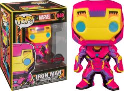 FUNKO POP: MARVEL - BLACK LIGHT - IRON MAN (LIMITED AVAILABILITY)