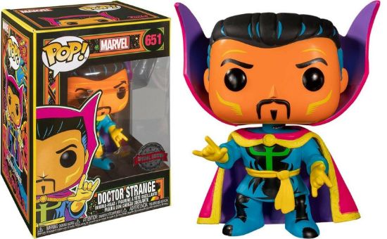 FUNKO POP: MARVEL - BLACK LIGHT - DR. STRANGE (LIMITED AVAILABILITY)