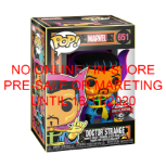 FUNKO POP: MARVEL - BLACK LIGHT - DR. STRANGE (LIMITED AVAILABILITY)