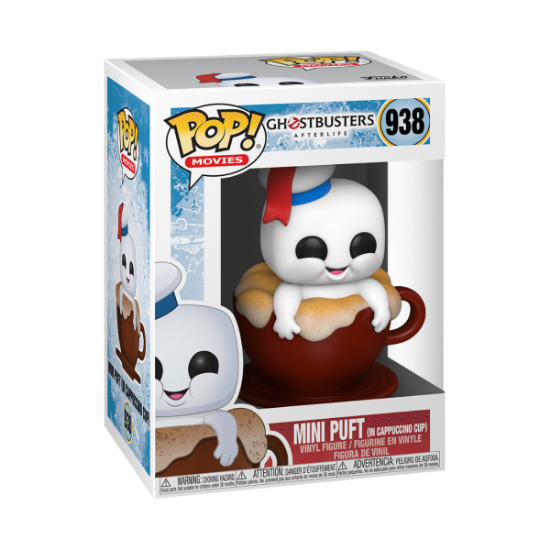 FUNKO POP MOVIES: GB: AFTERLIFE - MINI PUFT IN CAPPUCCINO CUP