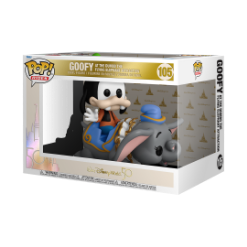 FUNKO POP RIDES SUPER DELUXE: DISNEY - DUMBO W/GOOFY