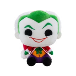 FUNKO POP PLUSH: DC HOLIDAY - 7" SANTA JOKER