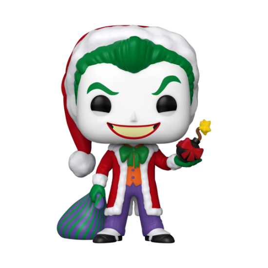 FUNKO POP HEROES: DC HOLIDAY - SANTA JOKER