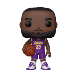 FUNKO POP NBA: LAKERS - 10" LEBRON JAMES (PURPLE JERSEY)