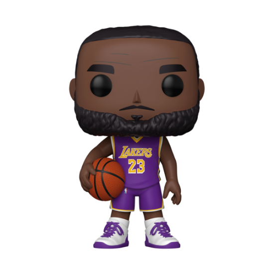 FUNKO POP NBA: LAKERS - 10" LEBRON JAMES (PURPLE JERSEY)