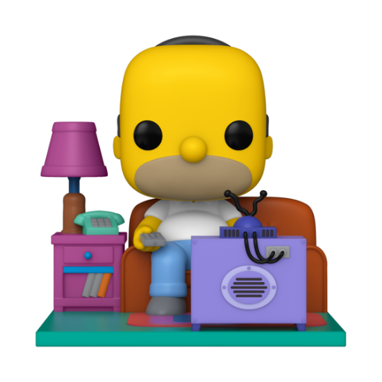 FUNKO POP DELUXE: SIMPSONS- HOMER WATCHING TV