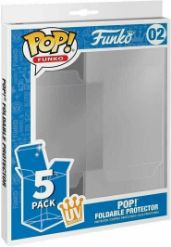 Funko POP Protector: Foldable POP Protector (UV) 5-Pack