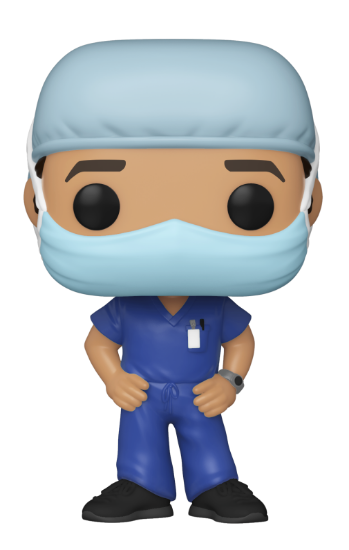 FUNKO POP HEROES: FRONT LINE WORKER - MALE #1