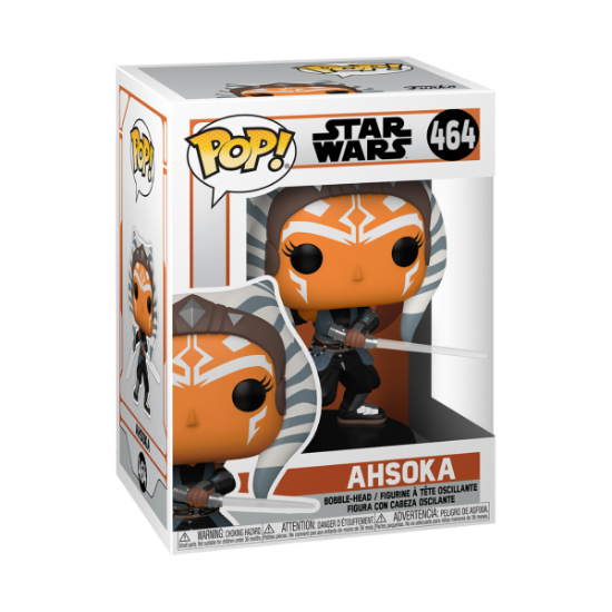 FUNKO POP STAR WARS: MANDALORIAN - AHSOKA W/ SABERS