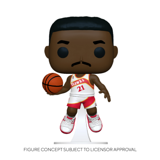 FUNKO POP NBA: LEGENDS - DOMINIQUE WILKINS (HAWKS HOME)