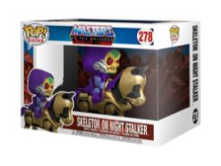 FUNKO POP RIDES: MOTU- SKELETOR W/ NIGHT STALKER