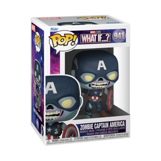 FUNKO POP: MARVEL - WHAT IF - ZOMBIE CAPTAIN AMERICA