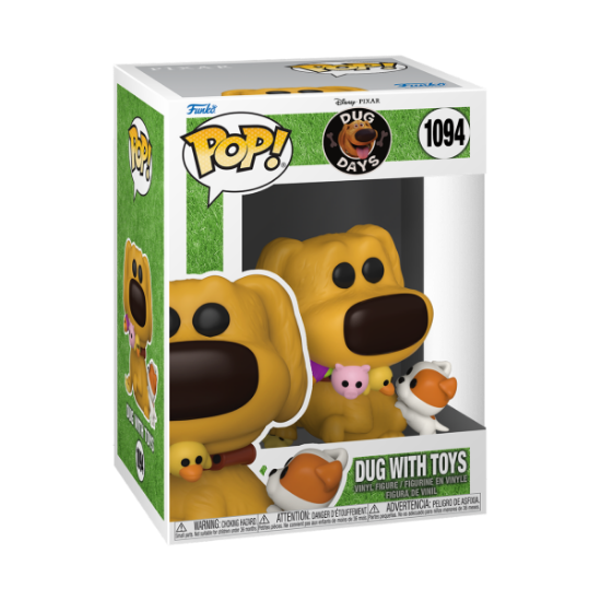 FUNKO POP DISNEY: DUG DAYS - DUG W/TOYS