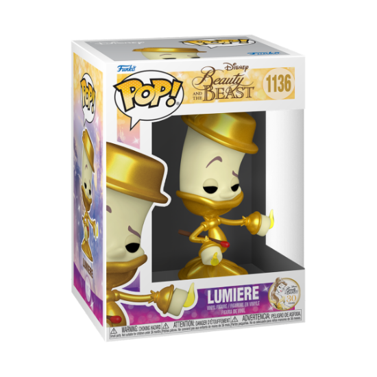 FUNKO POP DISNEY: BEAUTY & BEAST - LUMIERE