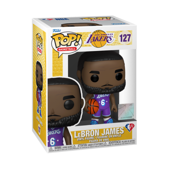 FUNKO POP NBA: LA LAKERS - LEBRON JAMES (CITY EDITION)