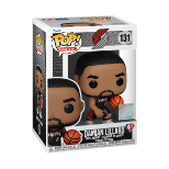 FUNKO POP NBA: BLAZERS- DAMIAN LILLARD (WHITE JERSEY)