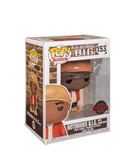 FUNKO POP ROCKS: BIGGIE- BIGGIE W/CHAMPAGNE(MT)