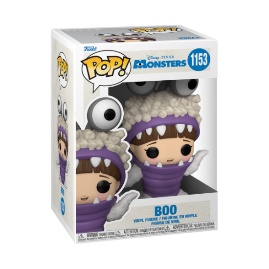 FUNKO POP DISNEY: MONSTERS INC 20TH - BOO W/HOOD UP