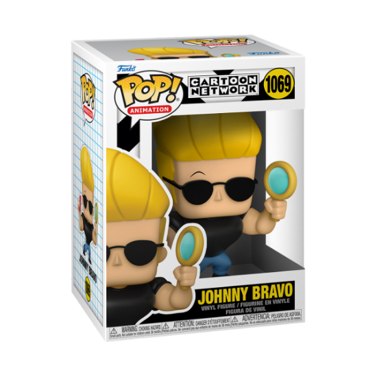 FUNKO POP ANIMATION: JOHNNY BRAVO - JOHNNY W/MIRROR & COMB