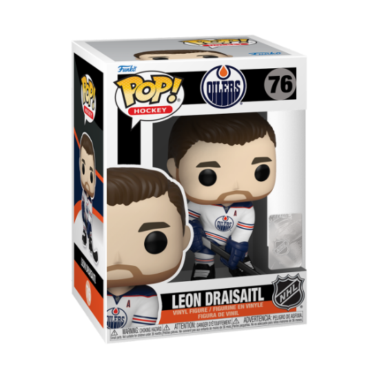 FUNKO POP NHL: OILERS- LEON DRAISAITL (ROAD UNIFORM)