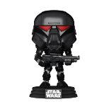 FUNKO POP STAR WARS: MANDALORIAN - DARK TROOPER (BATTLE)