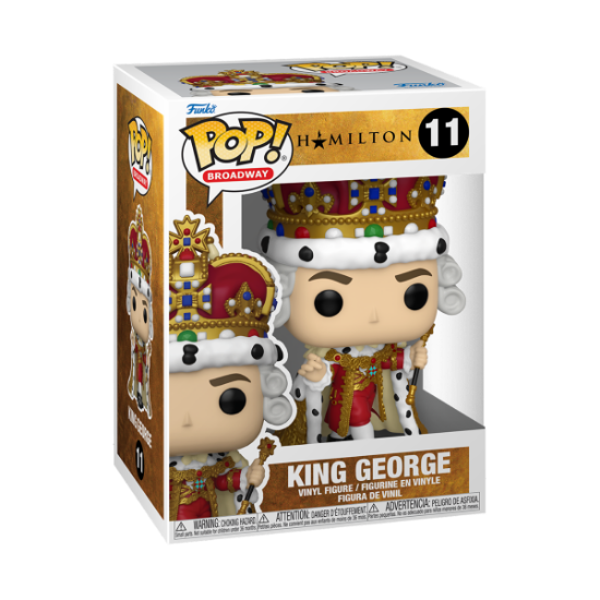 FUNKO POP BROADWAY: HAMILTON - KING GEORGE