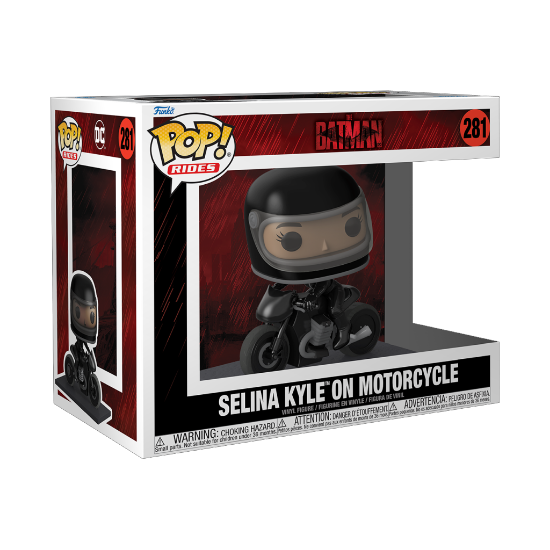 FUNKO POP RIDE DLX: SELINA ON MOTORCYCLE