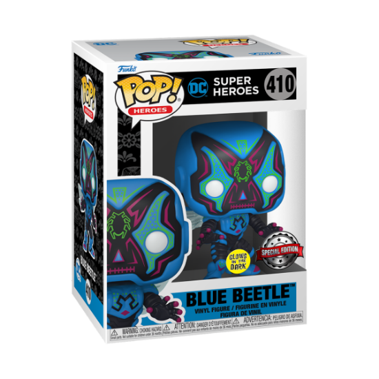 FUNKO POP HEROES: DIA DE LOS DC - BLUE BEETLE(GW)