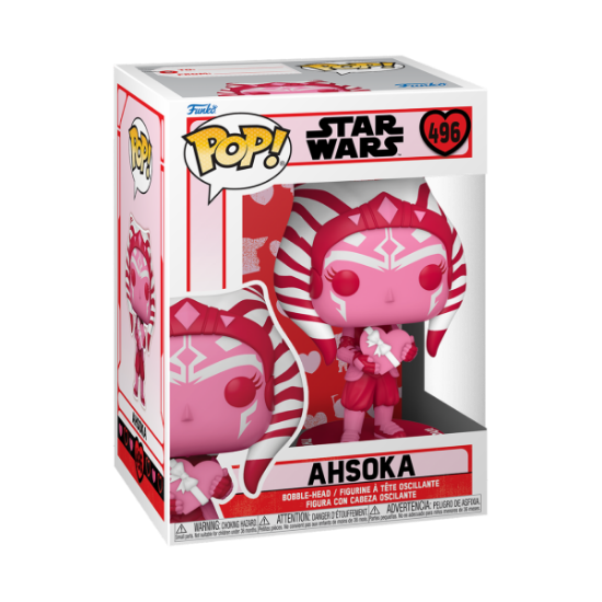 FUNKO POP STAR WARS: VALENTINES S2 - AHSOKA