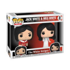 FUNKO POP ROCKS: THE WHITE STRIPES - JACK & MEG 2-PACK