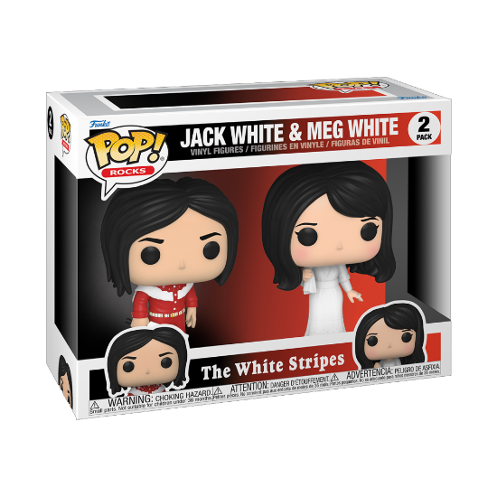 FUNKO POP ROCKS: THE WHITE STRIPES - JACK & MEG 2-PACK