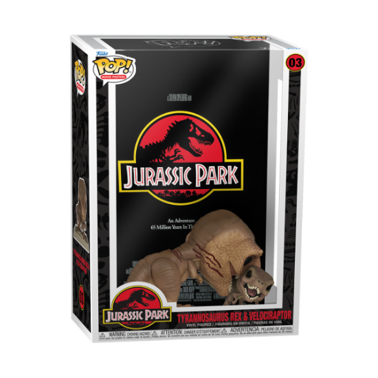 FUNKO POP MOVIE POSTER: JURASSIC PARK