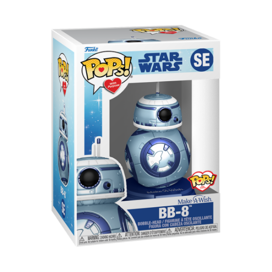 FUNKO POP: STAR WARS - M.A.WISH - BB-8 (METALLIC)