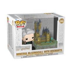 FUNKO POP TOWN: HARRY POTTER - MINERVA W/HOGWARTS