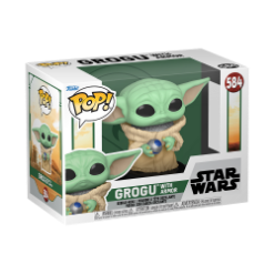 FUNKO POP: STAR WARS - BOOK OF BOBA FETT - GROGU W/ARMOR