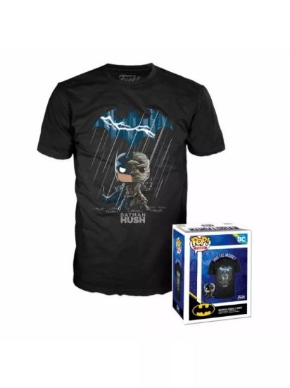 FUNKO POP TEE: DC - BATMAN (HUSH) - XL