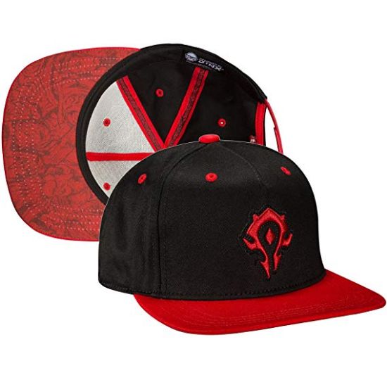 JINX WORLD OF WARCRAFT LEGEDARY HORDE PREMIUM SNAP BACK HAT 